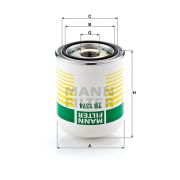 Фильтр осушителя MANN 4324102422 ; TB1374X