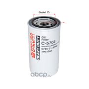 Фильтр масляный 6736-51-5142 Komatsu (SAKURA)