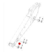 Втулка рукояти (грибок) JCB JS205