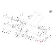 Палец ковша JCB JS205LC