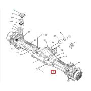 Рулевая тяга в сборе  CAT 432 217-2885 ; 4997685 ; 209-9886