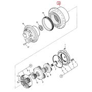 Корпус бортового редуктора JCB JS (Аналог) 05/903830
