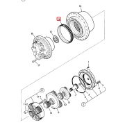 Сальник редуктора хода JCB JS (Аналог) 05/903811