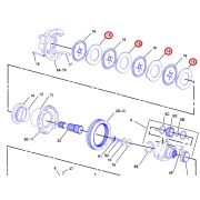 Диск тормозной металл. Caterpillar 9R-9401