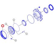 Шестерня коронная Caterpillar (81 зуб) 210-7302 (CGR)