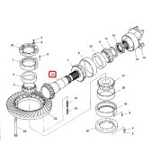 Коническая шестерня (14 зубьев) Caterpillar 9C-5853
